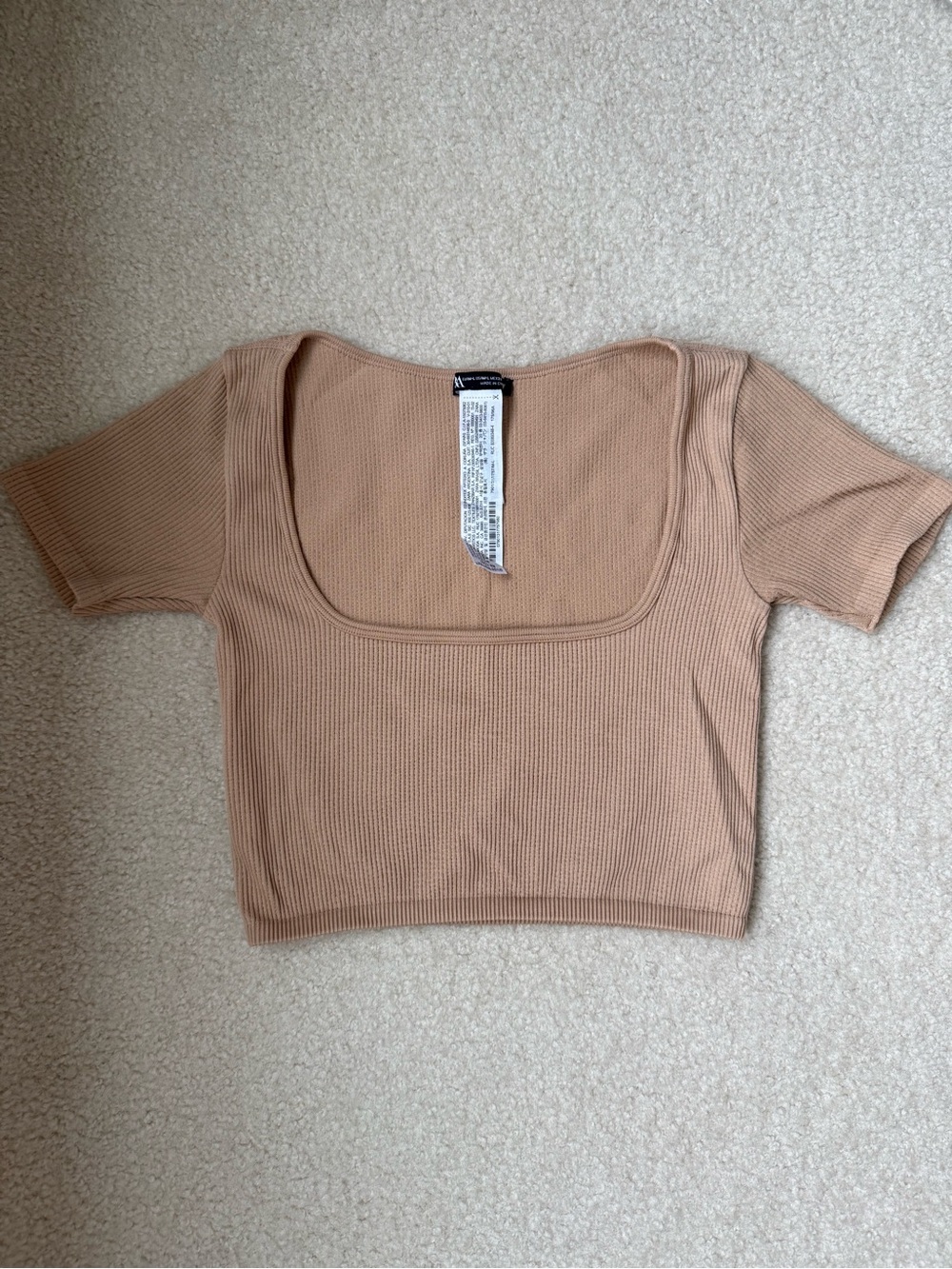 Zara Square Neck Crop Top